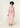 Charlotte Pink High-neck Midi Dress